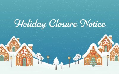 Holiday Closure Notice
